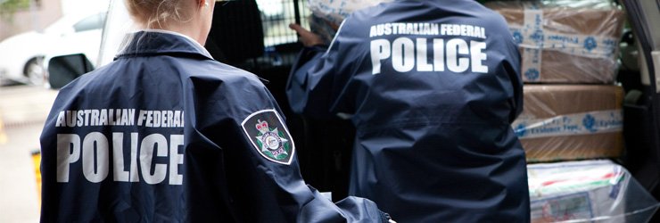Australian Federal Police officers
