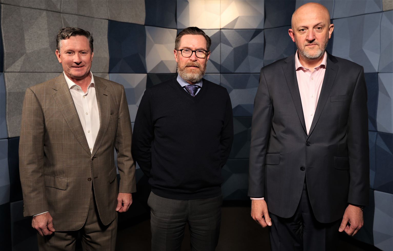 Andrew Shearer, Mike Burgess and Rory Medcalf