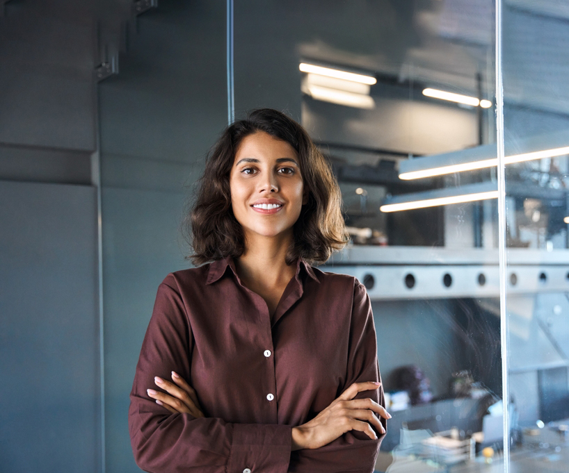A female DIO intelligence analyst