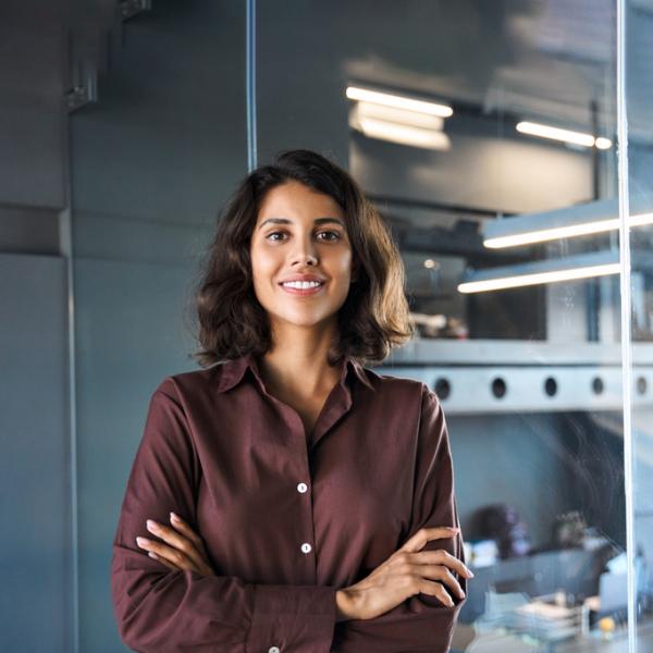 A female DIO intelligence analyst