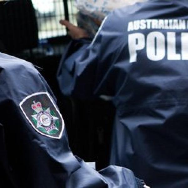 Australian Federal Police officers